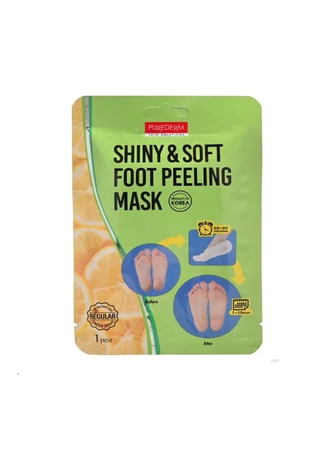 Shiny And Soft Foot Peeling Mask